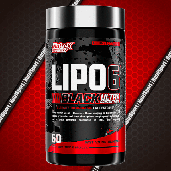 Lipo 6 Black Ultra Concentrate 60 Caps / <strong><span style="color: yellow;">INTERMEDIO</span></strong>
