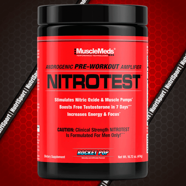 Nitrotest 30 Servs <span style="color: yellow;">con Precursor de Testosterona</span> / <strong><span style="color: red;">FUERTE</span></strong>