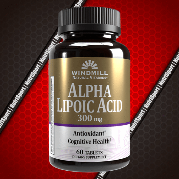 Ácido Alfa Lipoico 300mg Windmill 60 Tabs