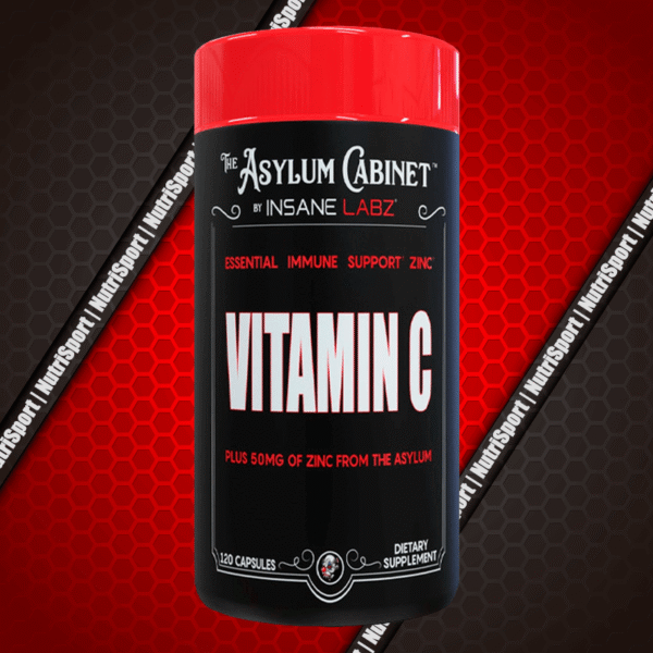 Vitamina C + Zinc Insane Labz 120 Caps