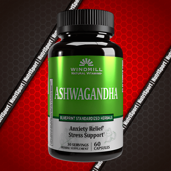 Ashwagandha 1100mg Windmill 60 Caps