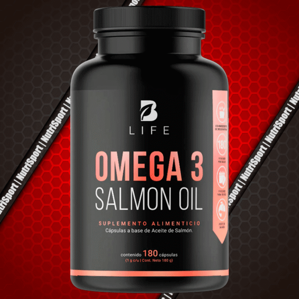 Omega 3 Salmon Oil BLife 180 Softgels