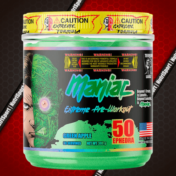 Maniac Terror Labz 30 Servs / <strong><span style="color: maroon;">EXTREMO</span></strong>