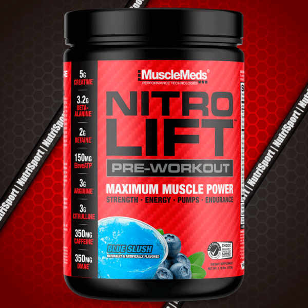 Nitro Lift MuscleMeds 40/20 Servs / <strong><span style="color: red;">FUERTE</span></strong> <strong><span style="color: #AD00CC;">SOLO A DOMICILIO</span></strong>
