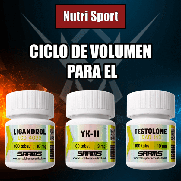 SARMs – Ciclo de Volumen para El