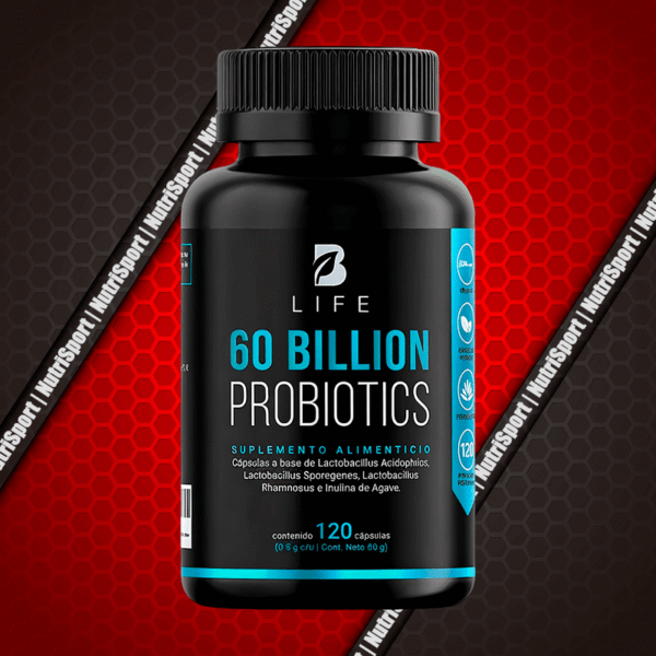 60 Billones de Probióticos BLife 120 Caps