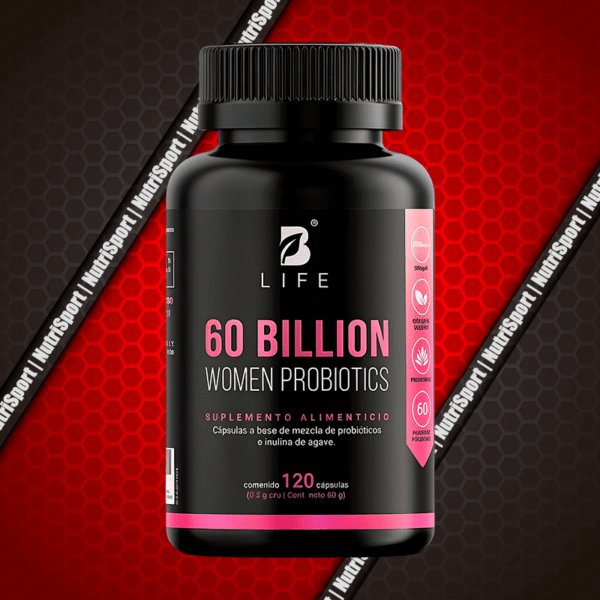 60 Billones de Probióticos Para Mujer BLife 120 Caps