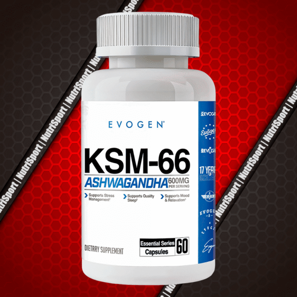 Ashwagandha KSM-66® 600mg Evogen 60 Caps