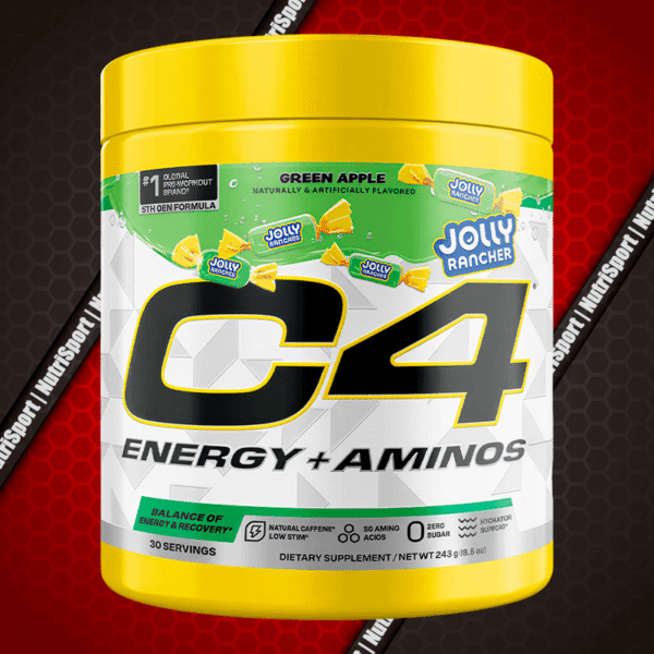 C4 Energy + Aminos 30 Servs <strong><span style="color: red;">CONTIENE CAFEÍNA</span></strong> <strong><span style="color: #AD00CC;">SOLO EN SUC NORTE, CENTRO O A DOMICILIO</span></strong>