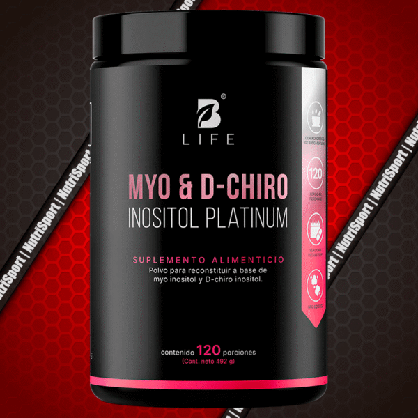 Inositol Platinum Myo & D-Chiro BLife 492g (120 Servs)